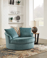 Laylabrook - Oversized Swivel Accent Chair by Ashley® | Bel Furniture
