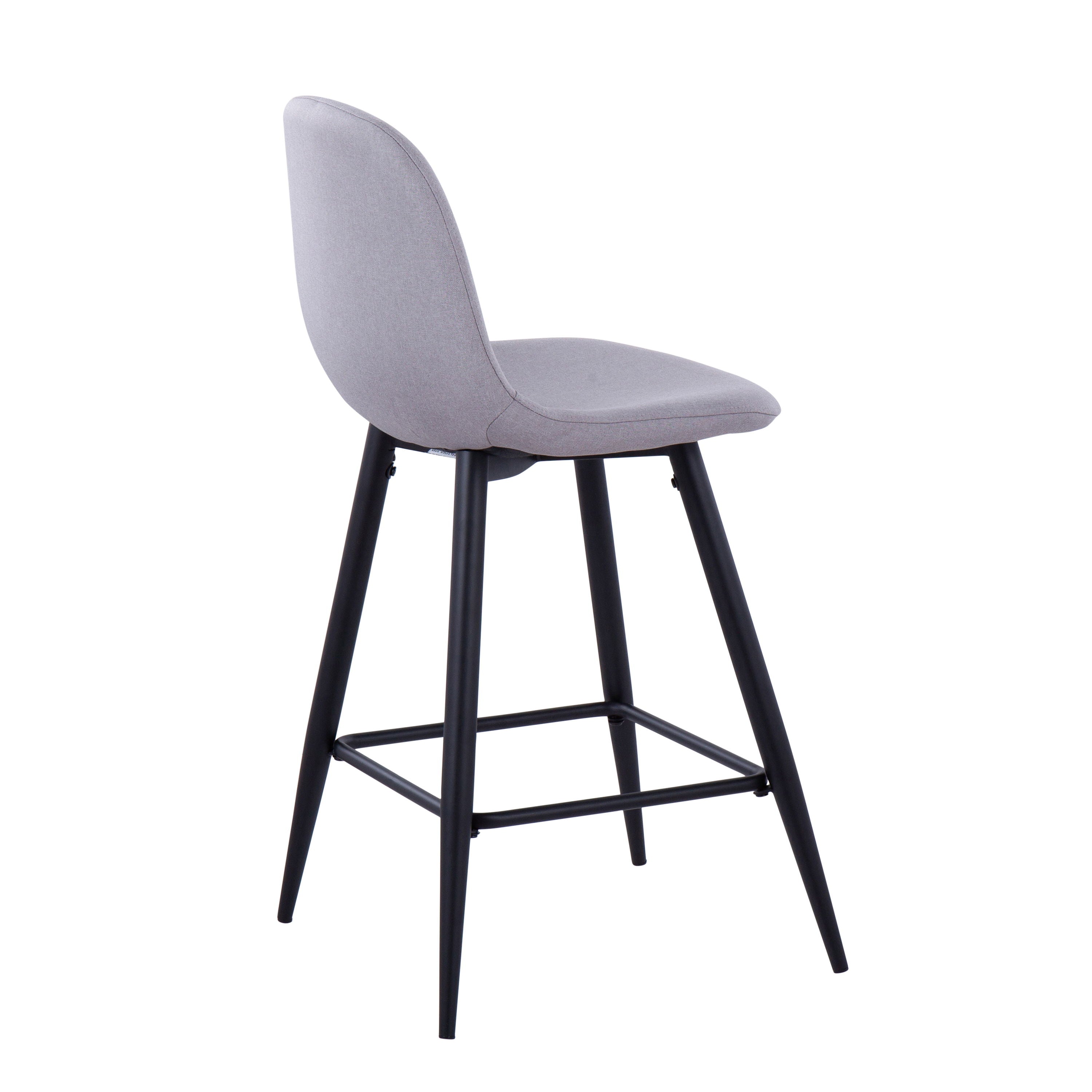 Pebble - Mid Century Casual Comfort Modern Counter Stool (Set of 2)