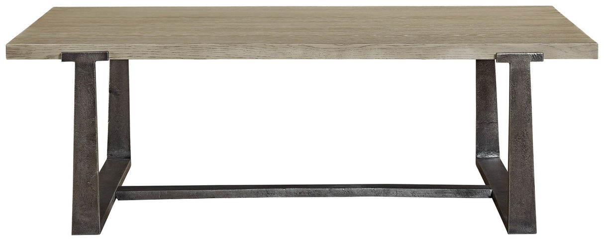Dalenville - Gray - Rectangular Cocktail Table by Signature Design by Ashley® | Bel Furniture