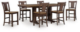 Rylandeen - Counter Height Extension Dining Table Set