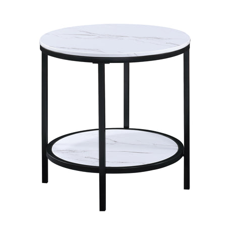 Valerie - Table White End Tables by Crown Mark | Bel Furniture