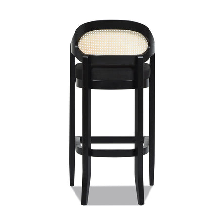 Americana - Mid-Century Modern Cane Back Counter Stool - view 44