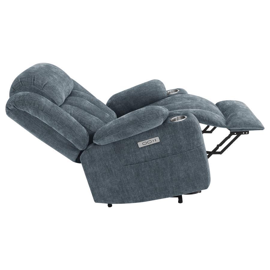 Houston - Upholstered Power Lift Recliner Chair by CoasterEveryday | Bel Furniture