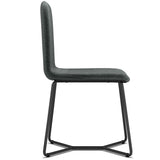 Wilcox - Dining Chair (Set of 2) - Charcoal Gray by Simpli-Home | Bel Furniture