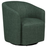 Mossbrook - Fabric Upholstered Swivel Accent Chair