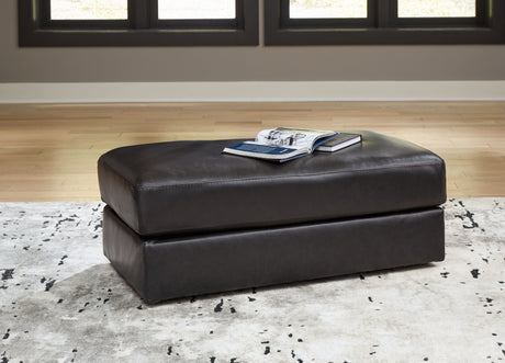 Amiata - Onyx - Ottoman by Signature Design by Ashley® | Bel Furniture