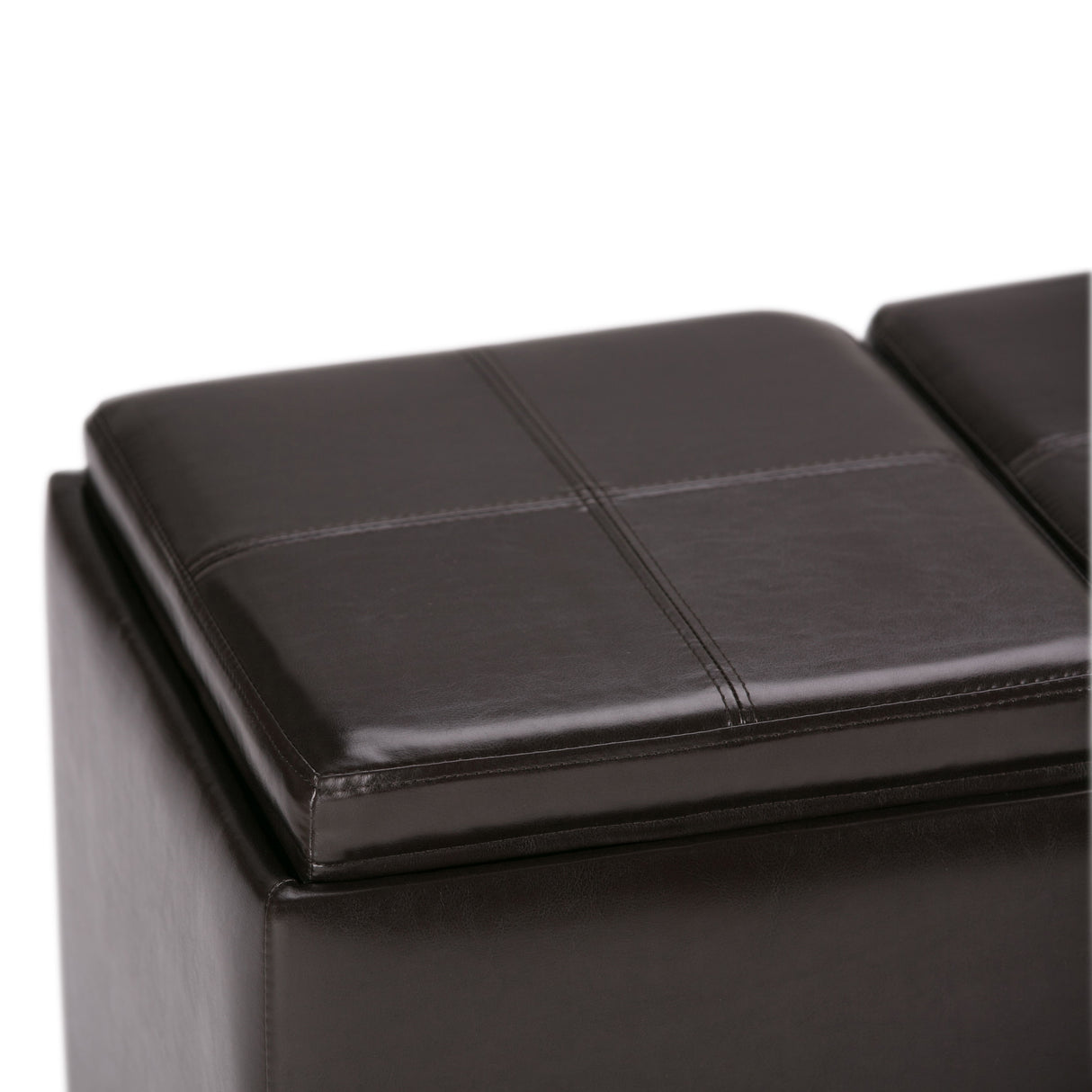 Avalon - Multi Functional Storage Ottoman by Simpli-Home | Bel Furniture