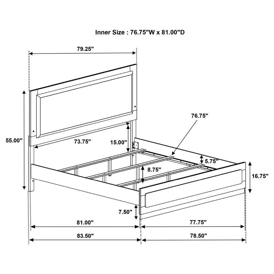 Caraway - Bedroom Set With LED Headboard