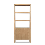 Nolan - Bookcase With Lower Cabinet - Natural