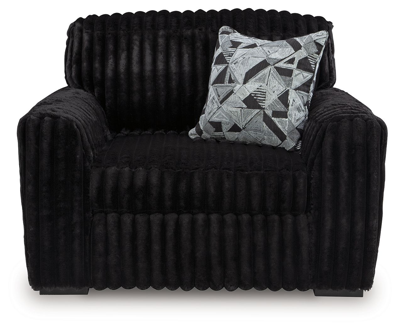 Midnight Madness Chair & a Half – Corduroy Upholstery | Bel Furnit