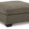 Mahoney - Oversized Accent Ottoman Dark Brown by Signature Design by Ashley® | Bel Furniture