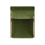 Aerin - Hammered Brass Upholstered Accent Arm Chair by Jennifer Taylor Home | Bel Furniture