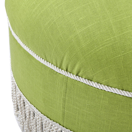 Yolanda - Round Upholstered Accent Ottoman - view 46