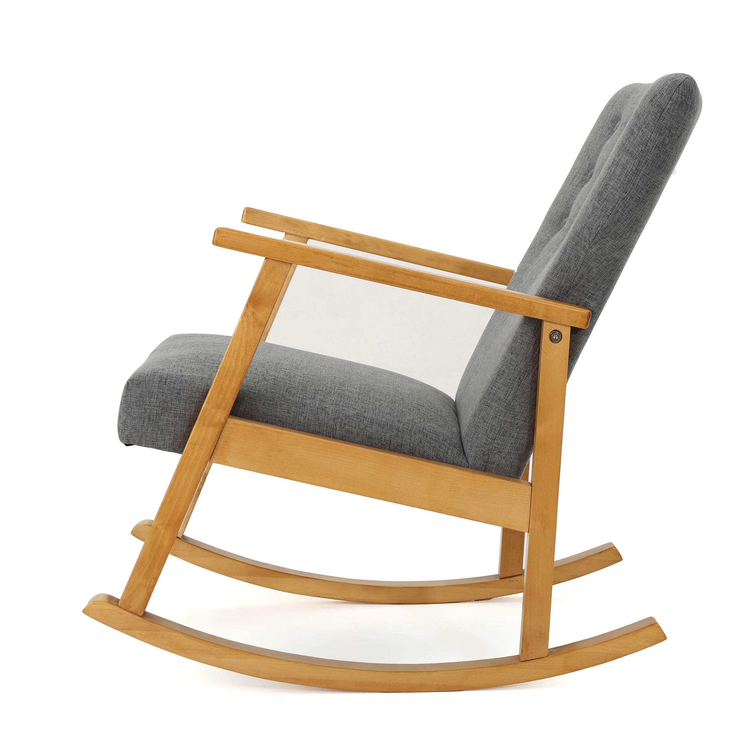 Fabric Upholstered Rocking Chair