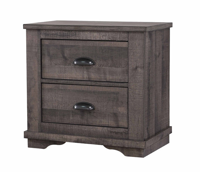 Coralee - Nightstand Dark Brown by Crown Mark | Bel Furniture