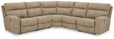 Next-Gen Durapella - Reclining Sectional Beige 5 Pc. Power Reclining Sectional by Signature Design by Ashley® | Bel Furniture