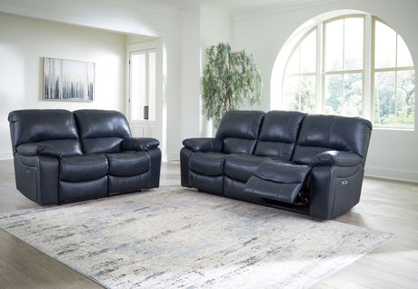 Leesworth - Reclining Living Room Set - view 2