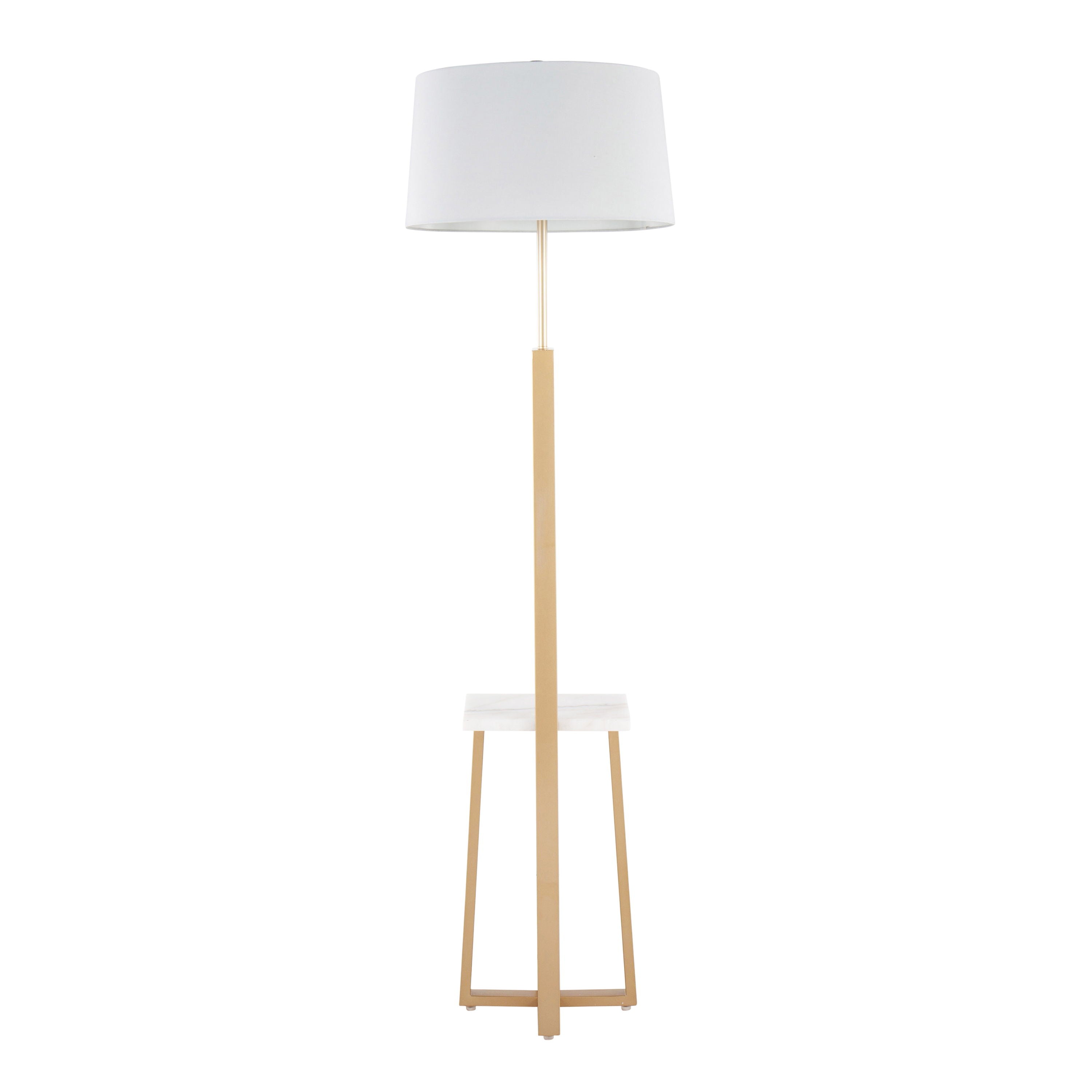 Cosmo - Shelf Contemporary / Glam Floor Lamp