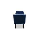 Alma - Tufted Flared Arm Entryway Bench by Jennifer Taylor Home | Bel Furniture