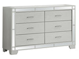 Madison - Dresser - Silver Champagne by Glory Furniture | Bel Furniture