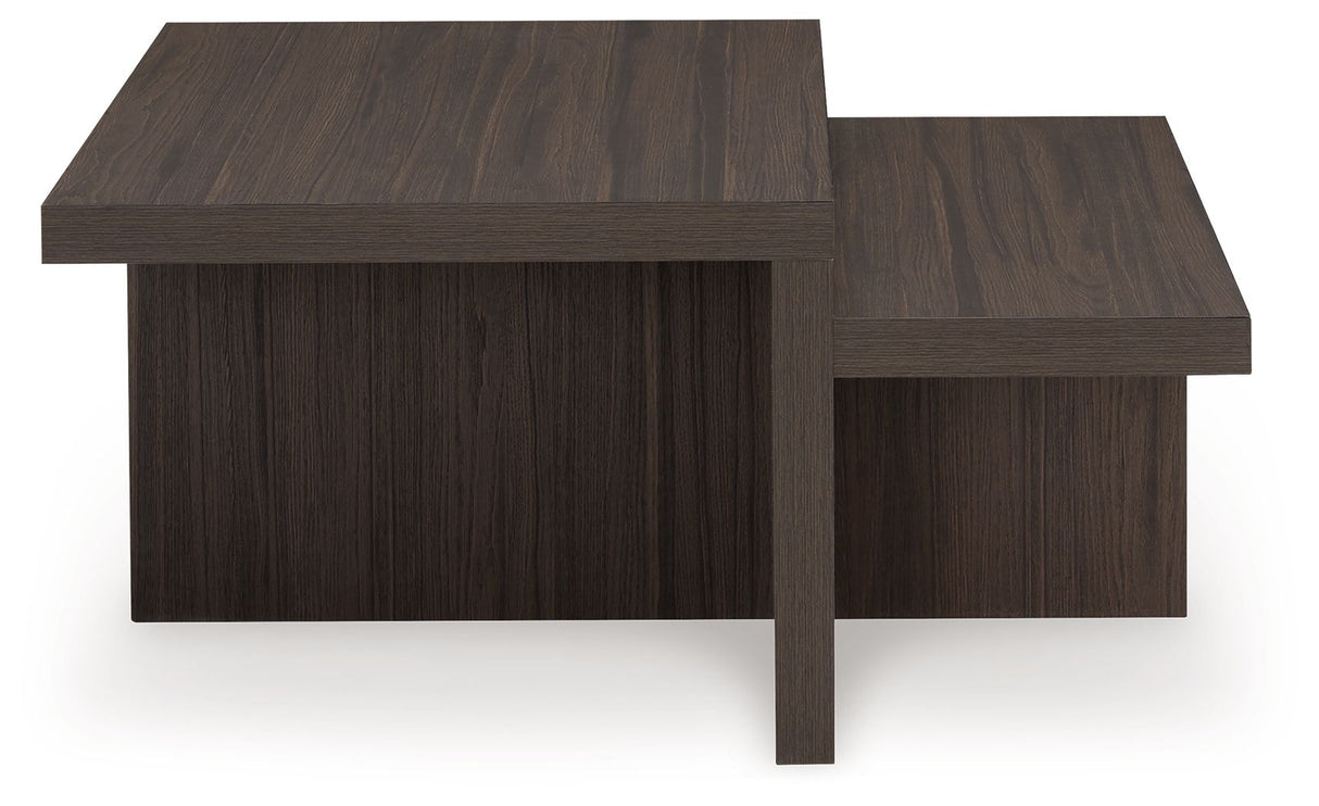 Zendex - Brown - Occasional Table Set (Set of 2) by Signature Design by Ashley® | Bel Furniture