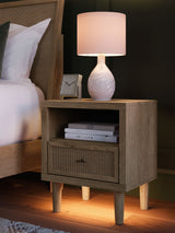 Cielden - Two-Tone - One Drawer Night Stand by Signature Design by Ashley® | Bel Furniture