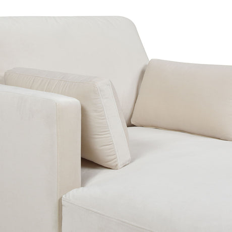 Knox - Modern Farmhouse Chaise Lounge Chair by Jennifer Taylor Home | Bel Furniture