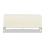 Gemini - Sideboard Storage Buffet - White Birch by Jennifer Taylor Home | Bel Furniture
