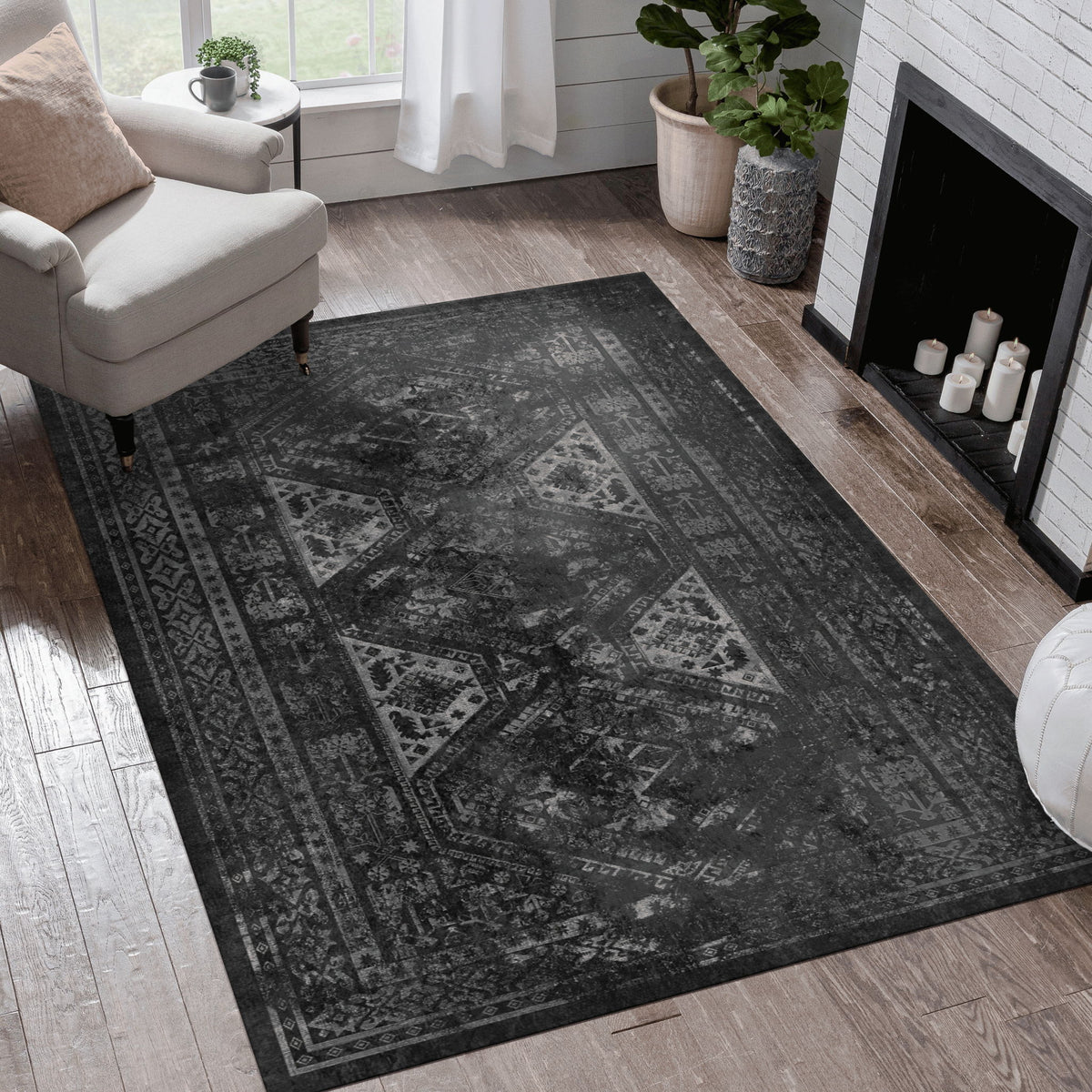 Maval - Trendy Washable Area Rug - view 3