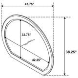 Granada - Dresser Mirror - Natural Pine by Coaster Fine Furniture | Bel Furniture