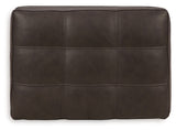 Luigi - Thunder - Ottoman by Signature Design by Ashley® | Bel Furniture