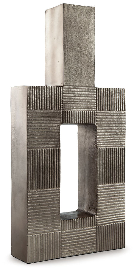 Wrengrove - Vase Dark Gray 10"W x 3"D x 21"H by Signature Design by Ashley® | Bel Furniture