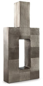 Wrengrove - Vase Dark Gray 10"W x 3"D x 21"H by Signature Design by Ashley® | Bel Furniture