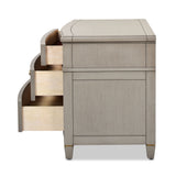 Dauphin - 3 Drawer Accent End Table by Jennifer Taylor Home | Bel Furniture