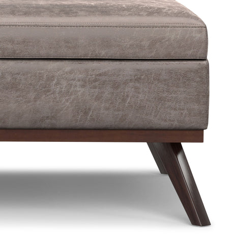 Owen - Multifunctional Square Coffee Table Storage Ottoman - view 51