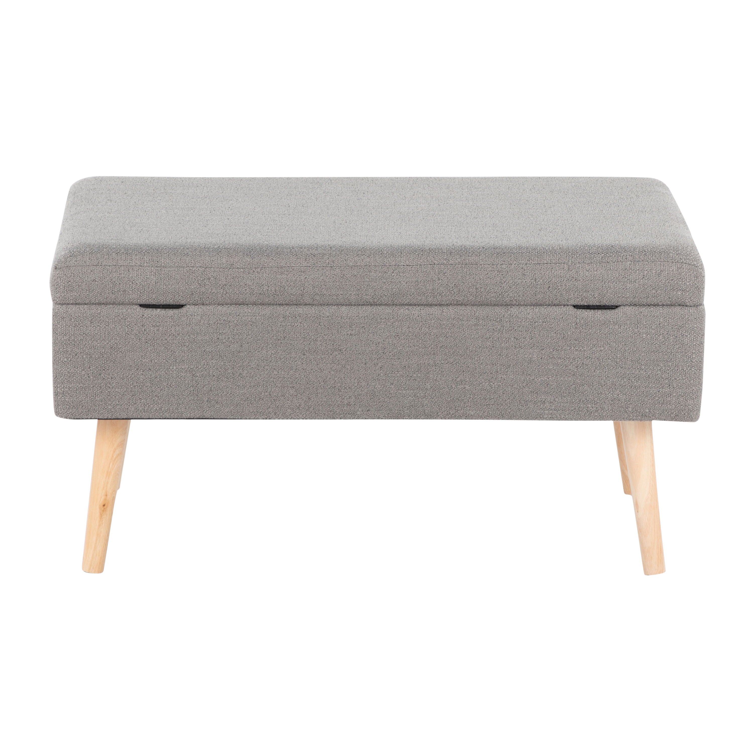 Versatile Storage Contemporary Bench