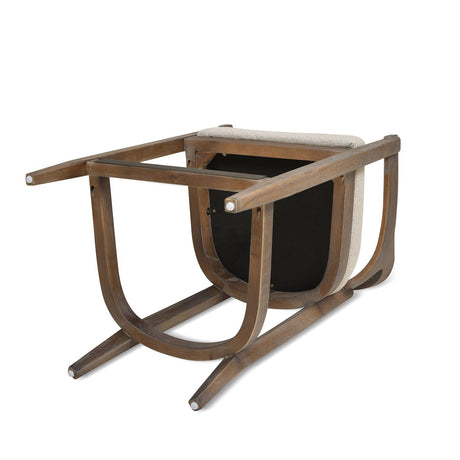 Americana - Mid-Century Modern Cane Back Counter Stool - view 48