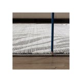 Geometrix - 5'3" X 7'3" Area Rug Geometric & 3D Effect - Ivory / Gray