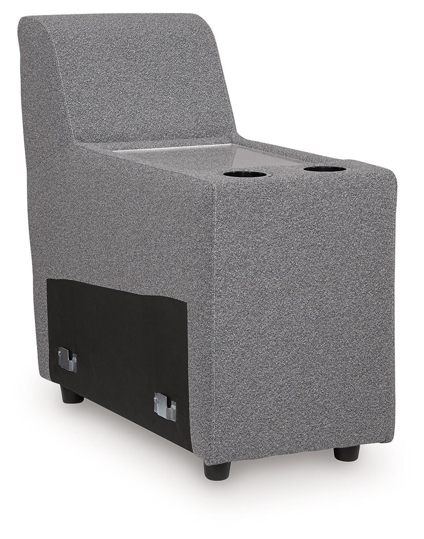 Modmax II - Reclining Sectional - Salt And Pepper