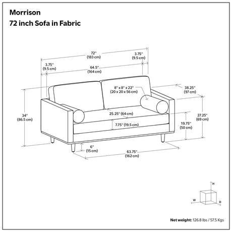 Morrison - Upholstered Sofa - view 43