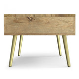 Jager - Lift Top Coffee Table Handcrafted by Simpli-Home | Bel Furniture