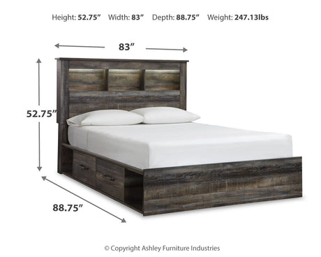Drystan - Panel Bookcase Bed - view 26
