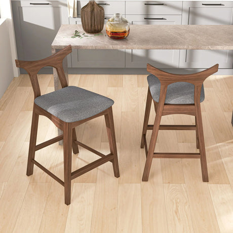 Hester - Upholstered, Square Bar Chair (Set of 2) - view 10
