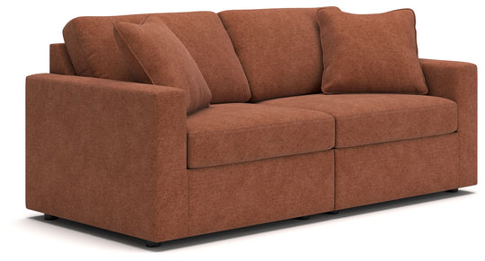 Modmax - Spice - Sectional Light Brown 2 Pc. Sectional Loveseat by Signature Design by Ashley® | Bel Furniture