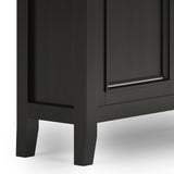 Amherst - Entryway Storage Cabinet - Hickory Brown by Simpli-Home | Bel Furniture