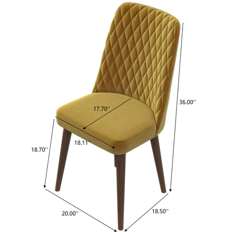Katie - Mid-Century Modern Dining Chair (Set of 2) - view 28