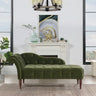 Samuel - Tufted Roll Arm Chaise Lounge by Jennifer Taylor Home | Bel Furniture