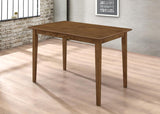 Robles - 5 Piece Rectangular Dining Table Set - Chestnut by CoasterEveryday | Bel Furniture