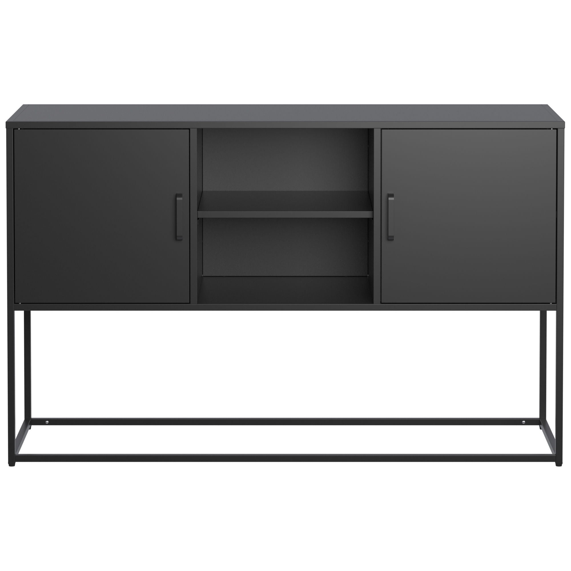 Modern Sideboard Buffet With Plenty Of Storage Space, Anti-Tilt Mechanism, Elegant Handles, Silent Magnetic Closure And Eco-Friendly Finish For Kitchen, Dining Room And Living Room