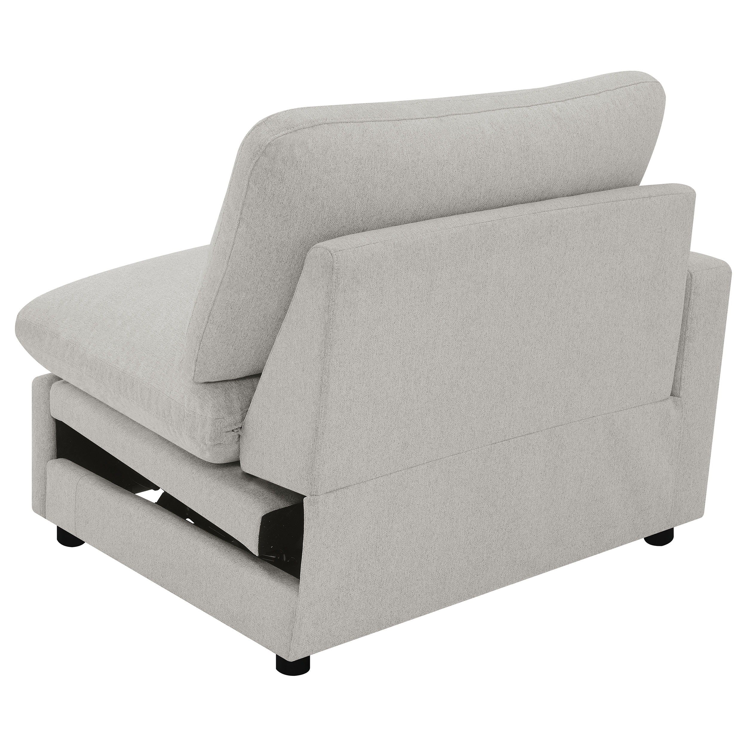 Collins - Modular Power Reclining Sectional LAF Power Recliner - Gray